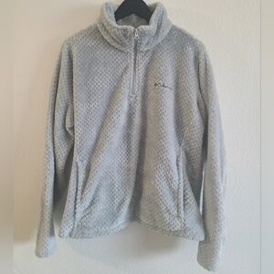 Columbia Women's Light Gray Textured Sweater